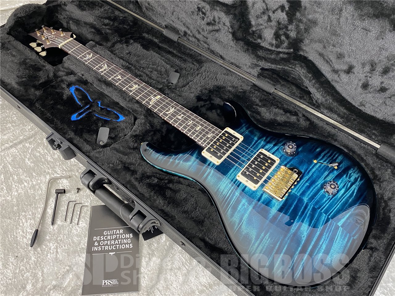 【即納可能】Paul Reed Smith(PRS/ポールリードスミス) Custom 24 10Top (Cobalt Smokeburst)  (2025年製 S/N 0418907) - 11