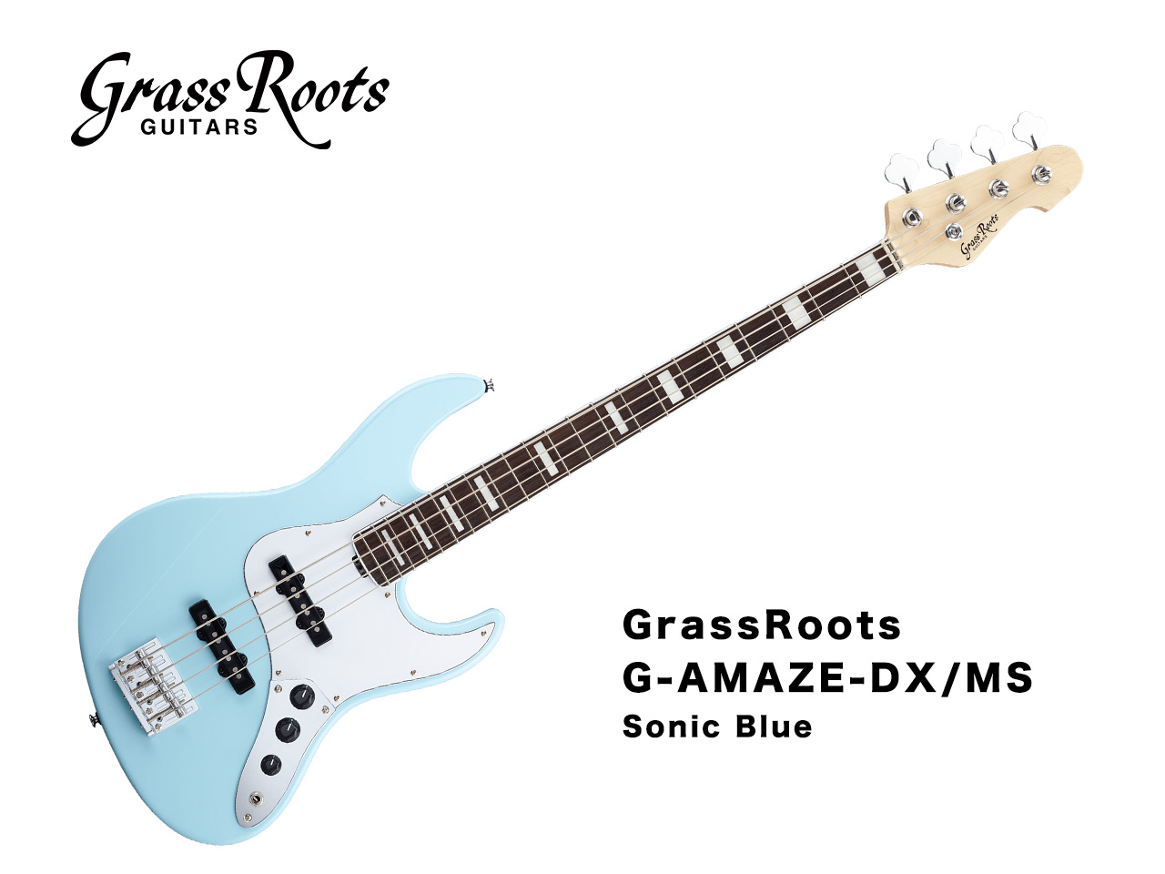 受注生産】GrassRoots(グラスルーツ) G-AMAZE-DX/MS (Sonic Blue