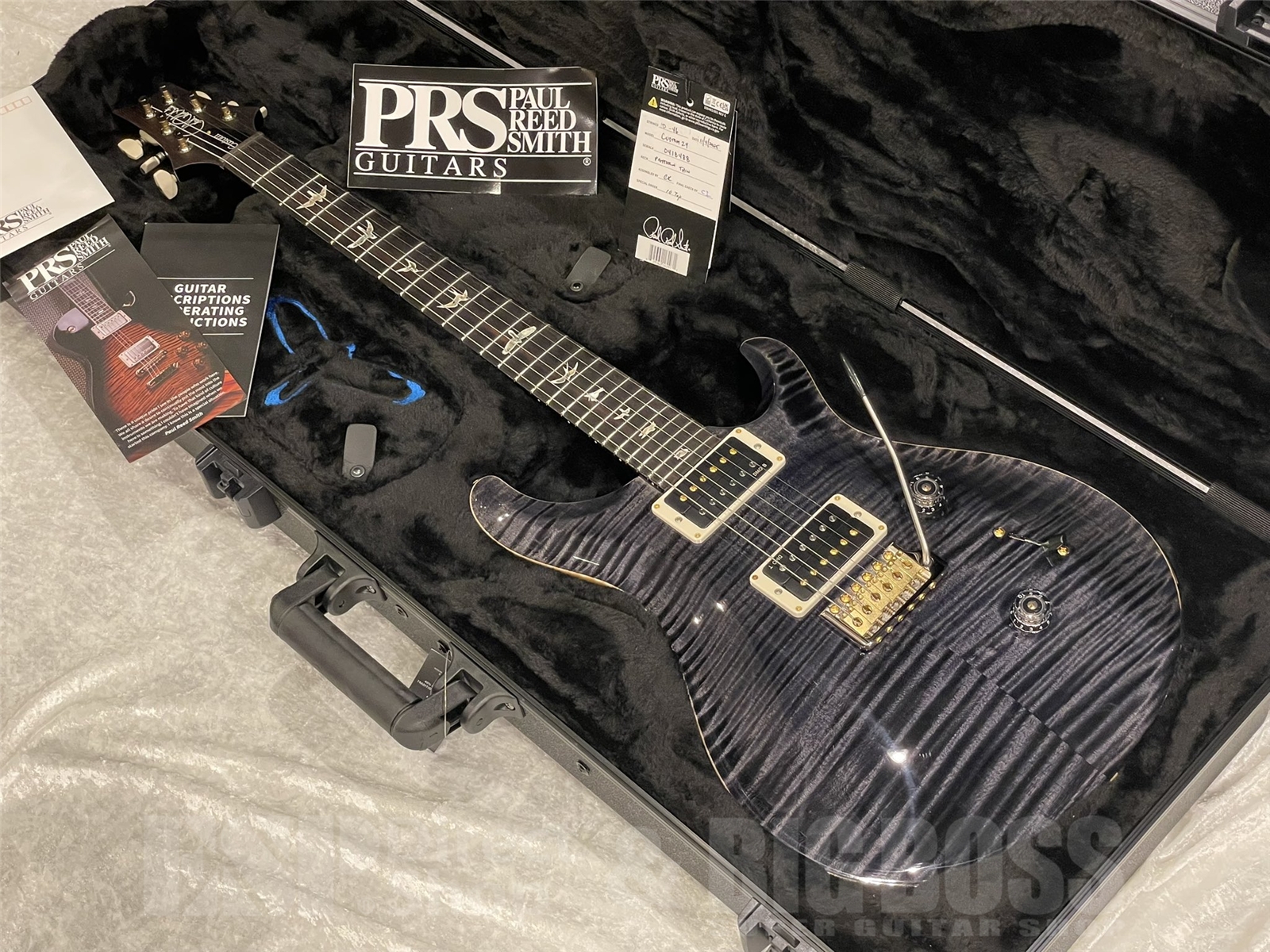 【即納可能】Paul Reed Smith(ポールリードスミス/PRS) Custom 24 10Top / Gray Blak (2025年製 S/N0418488) - 12