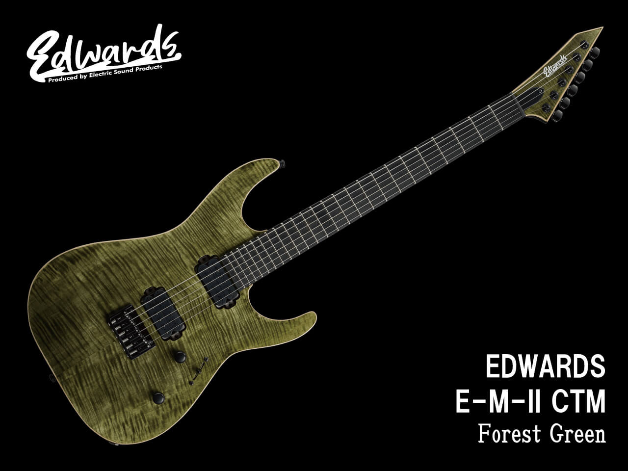 【受注生産】EDWARDS(エドワーズ) E-M-II CTM / Forest Green