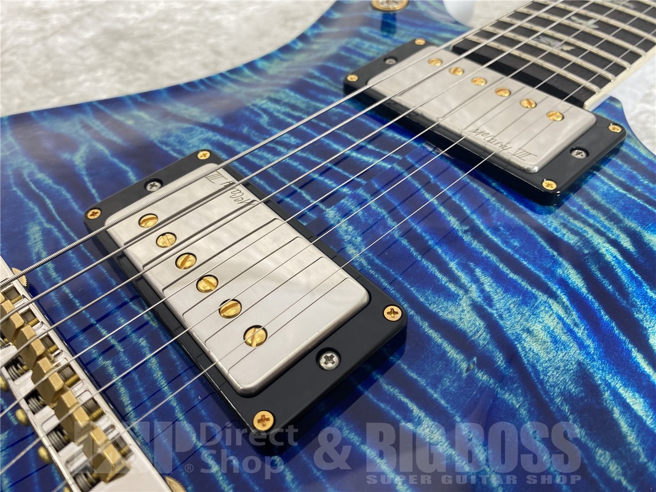 【即納可能】Paul Reed Smith  (ポールリードスミス/PRS) McCarty 594 Flame Maple 10 TOP / River Blue Pearl (2025年製 S/N0417416) - 6
