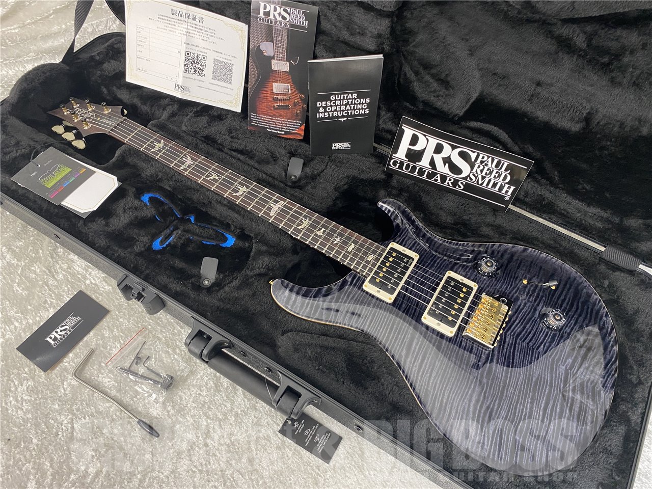 【即納可能】Paul Reed Smith(ポールリードスミス/PRS) Custom 24 10 Top / Gray Black (S/N 0416604) - 11