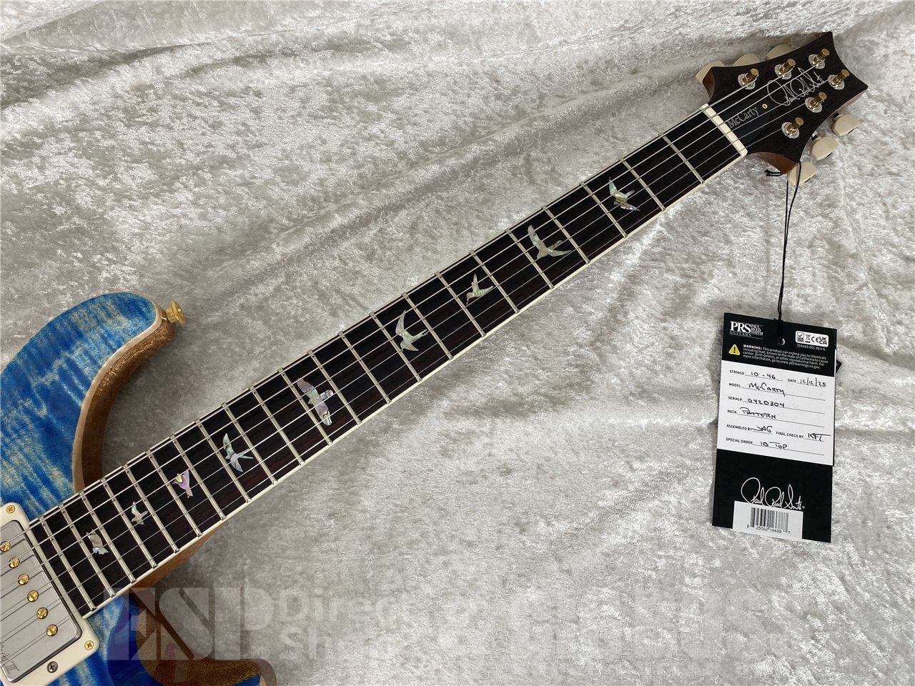 【即納可能】Paul Reed Smith(ポールリードスミス/PRS) McCarty 10Top / Faded Blue Jean (2025年製 S/N 0420304) - 7