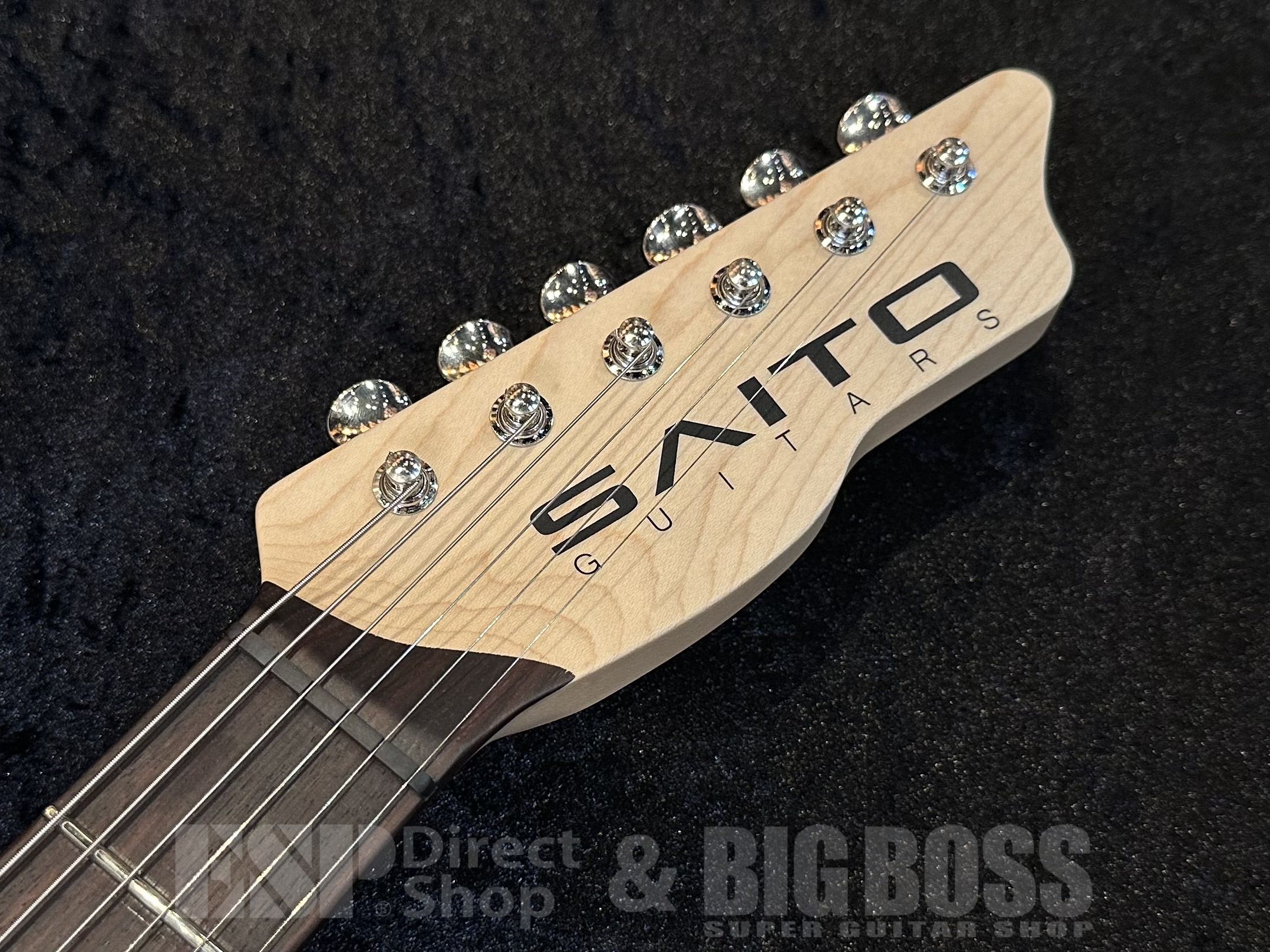 【即納可能】SAITO GUITARS (サイトウギターズ) SG S-622CSH MRA SH【Black/Tortoise】福岡店 - 6