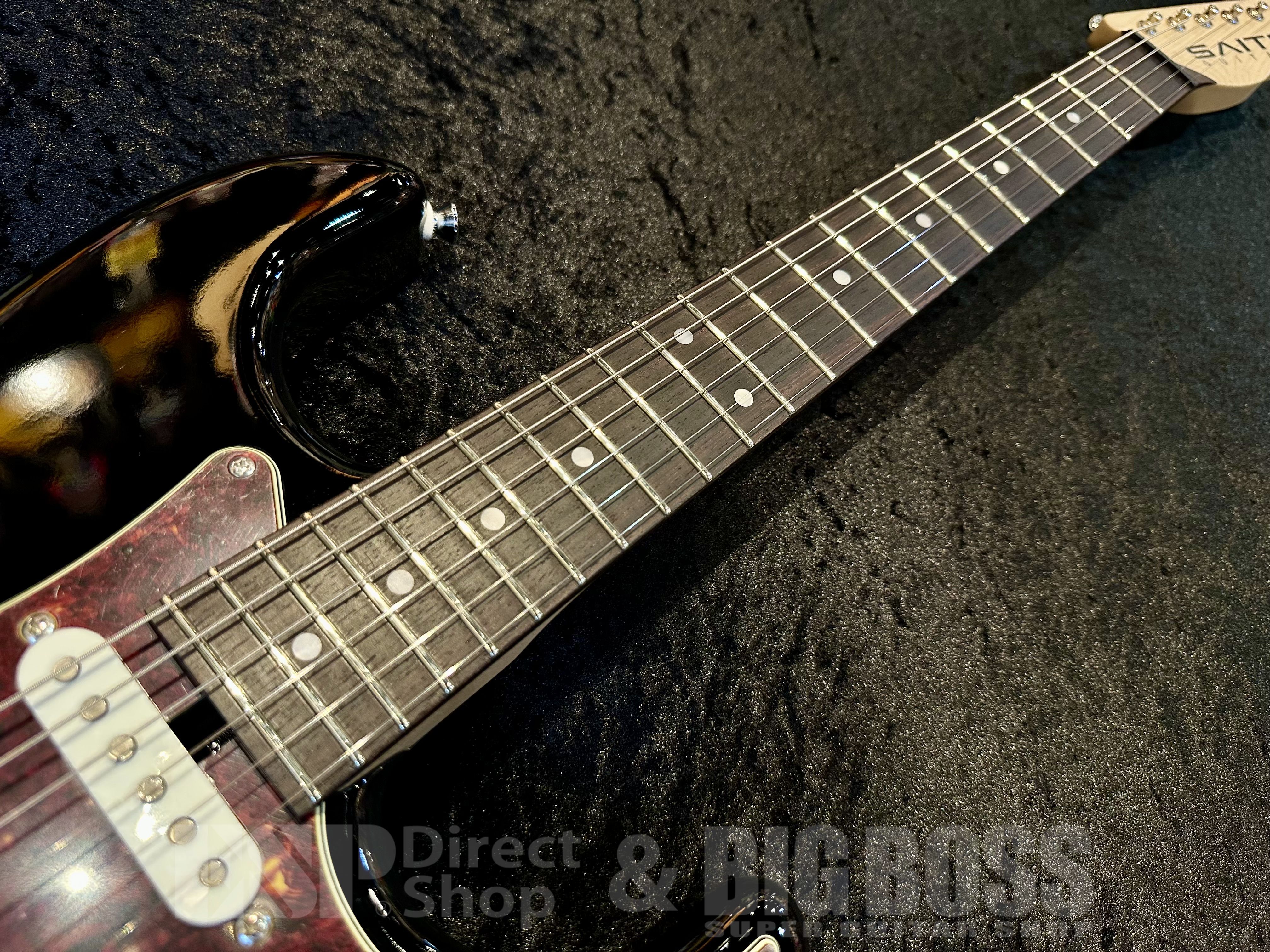 【即納可能】SAITO GUITARS (サイトウギターズ) SG S-622CSH MRA SH【Black/Tortoise】福岡店 - 5