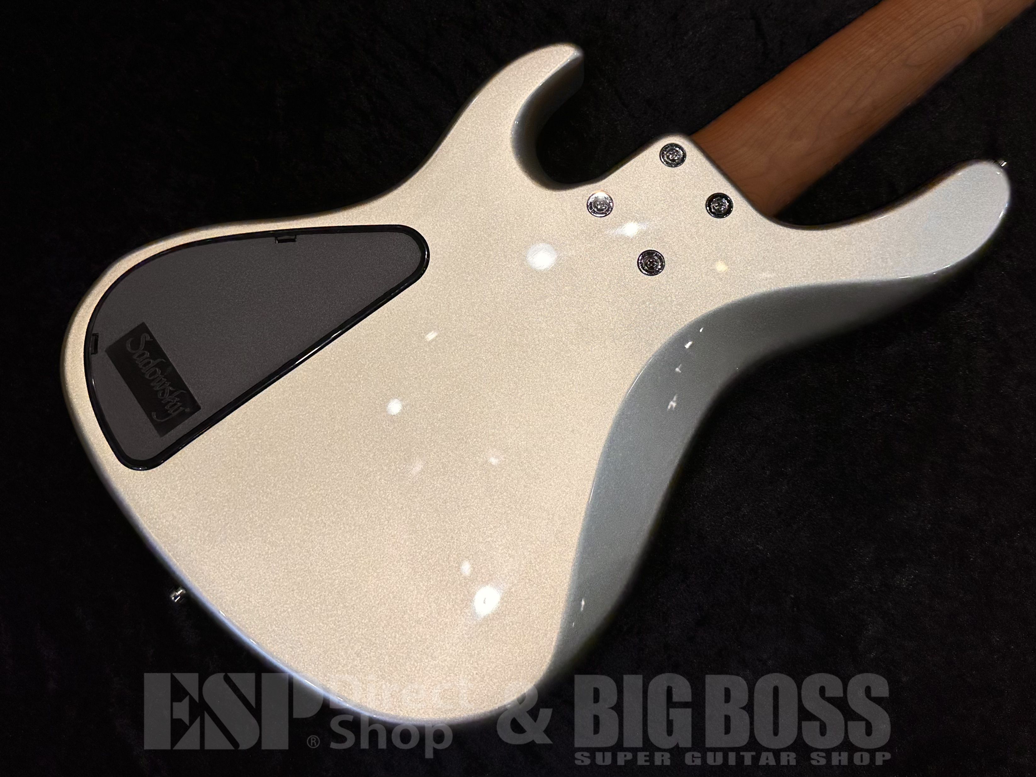 【即納可能】Sadowsky(サドウスキー) MX24 MS5 Maple Fingerboard【Champagne Metallic】 - 7