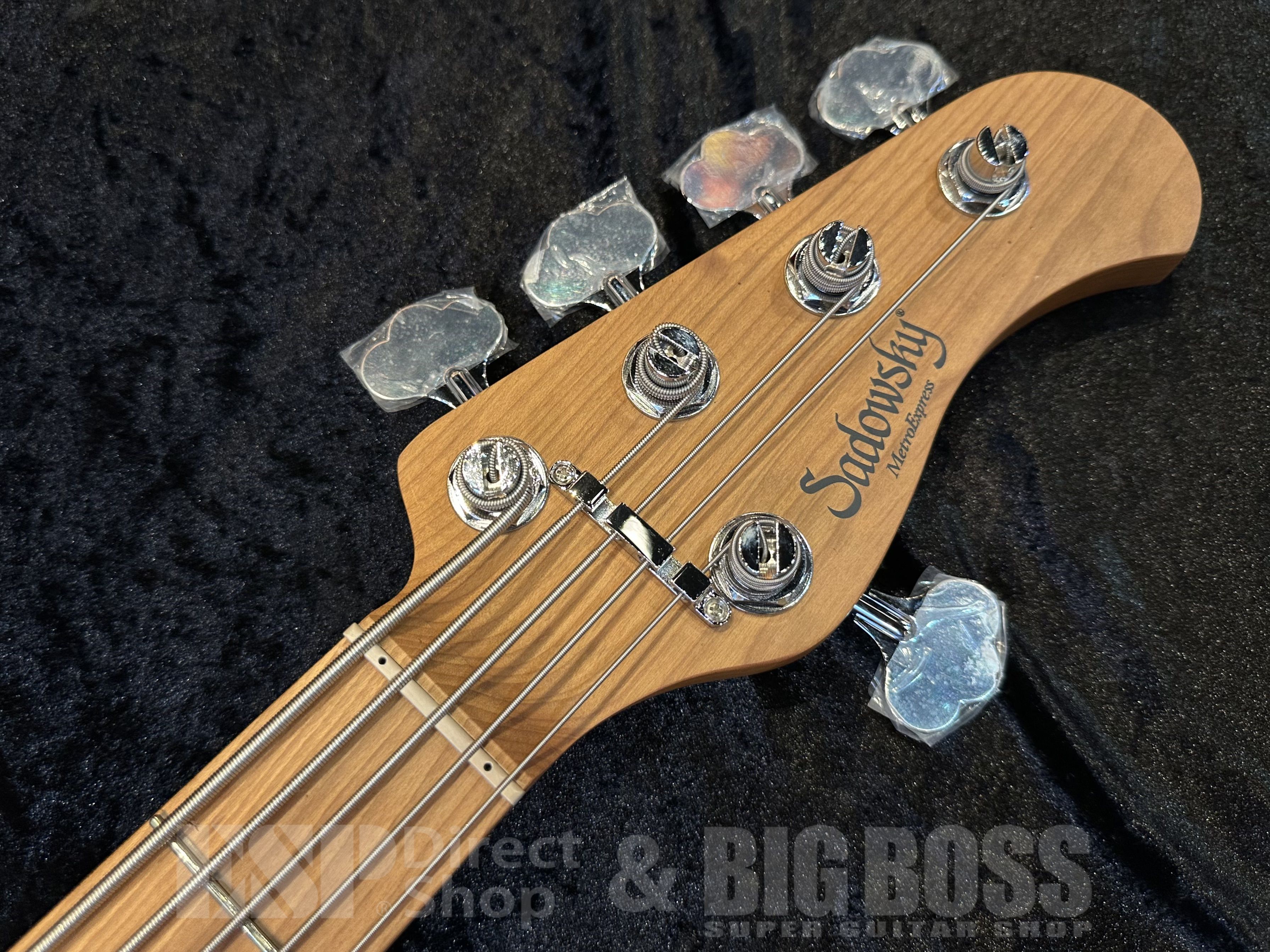 【即納可能】Sadowsky(サドウスキー) MX24 MS5 Maple Fingerboard【Champagne Metallic】 - 4