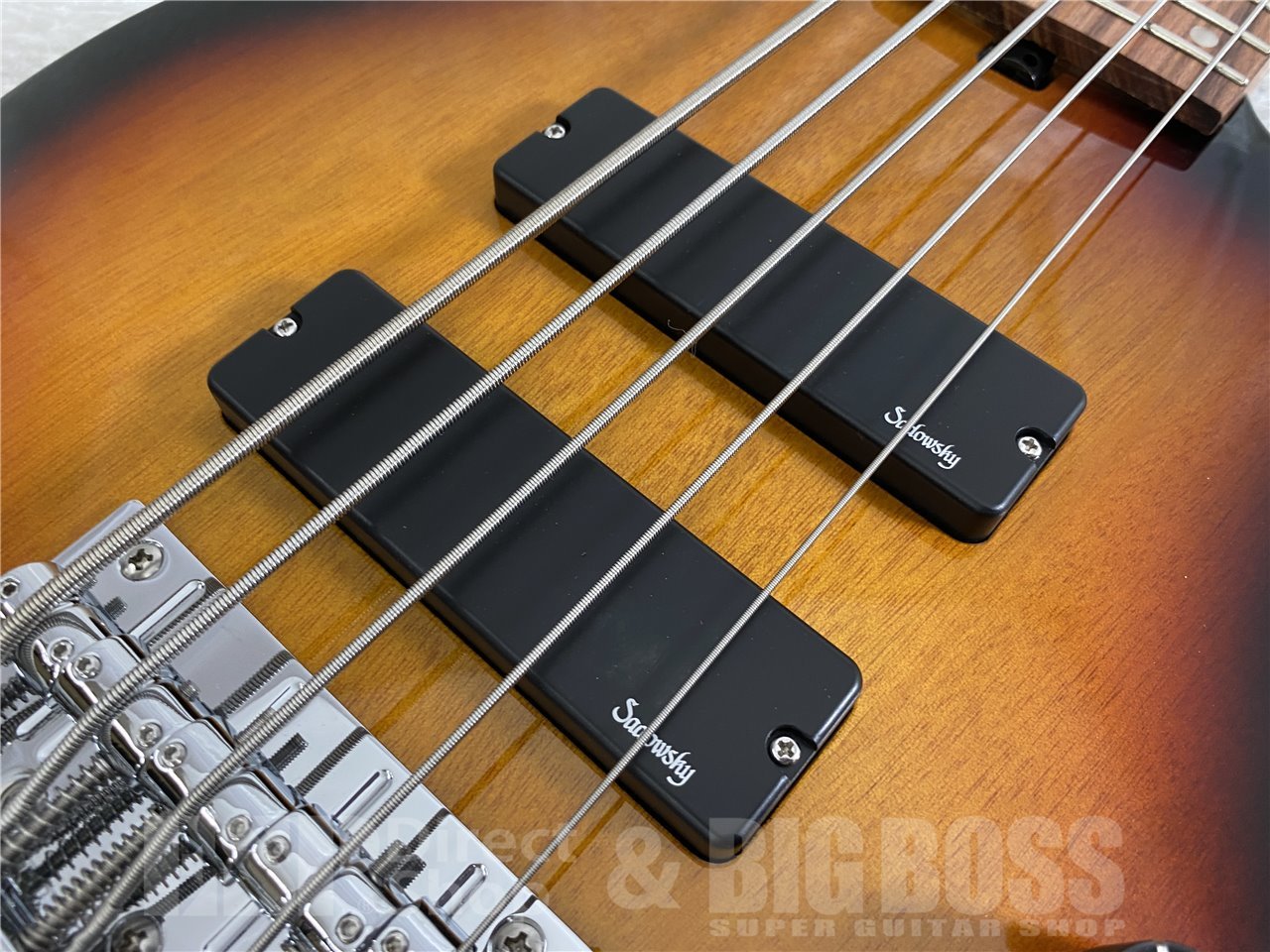 【即納可能】Sadowsky(サドウスキー) MetroExpress MX24 MS5 Morado Fingerboard / Tabaco Sunburst Transparent お茶の水駅前店(東京) - 6