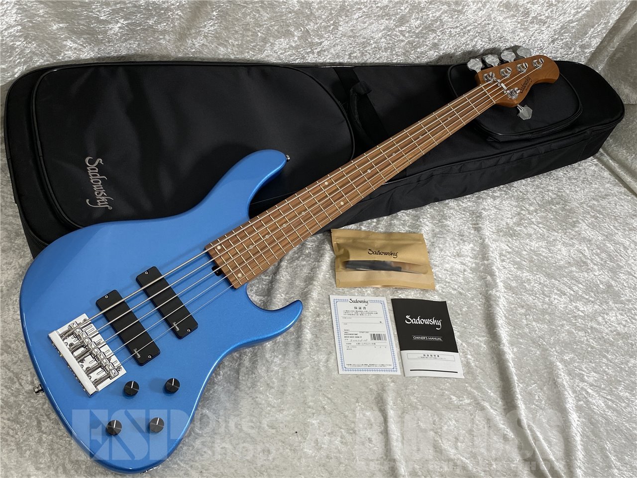 【即納可能】Sadowsky(サドウスキー) MetroExpress MX24 MS5 Morado Fingerboard / Ocean Blue Metallic お茶の水駅前店(東京) - 11