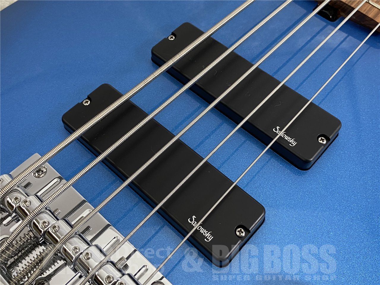 【即納可能】Sadowsky(サドウスキー) MetroExpress MX24 MS5 Morado Fingerboard / Ocean Blue Metallic お茶の水駅前店(東京) - 6