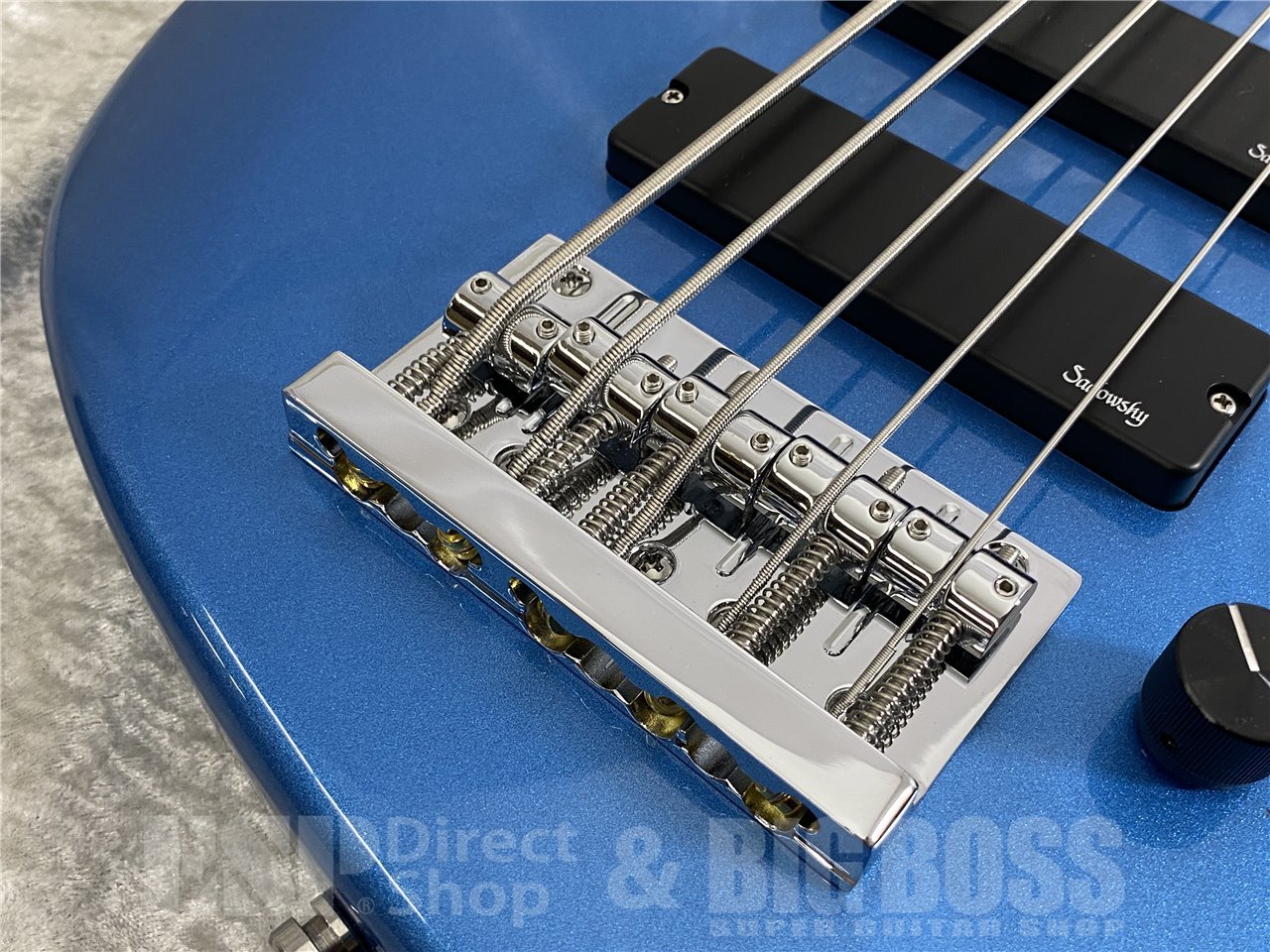 【即納可能】Sadowsky(サドウスキー) MetroExpress MX24 MS5 Morado Fingerboard / Ocean Blue Metallic お茶の水駅前店(東京) - 5