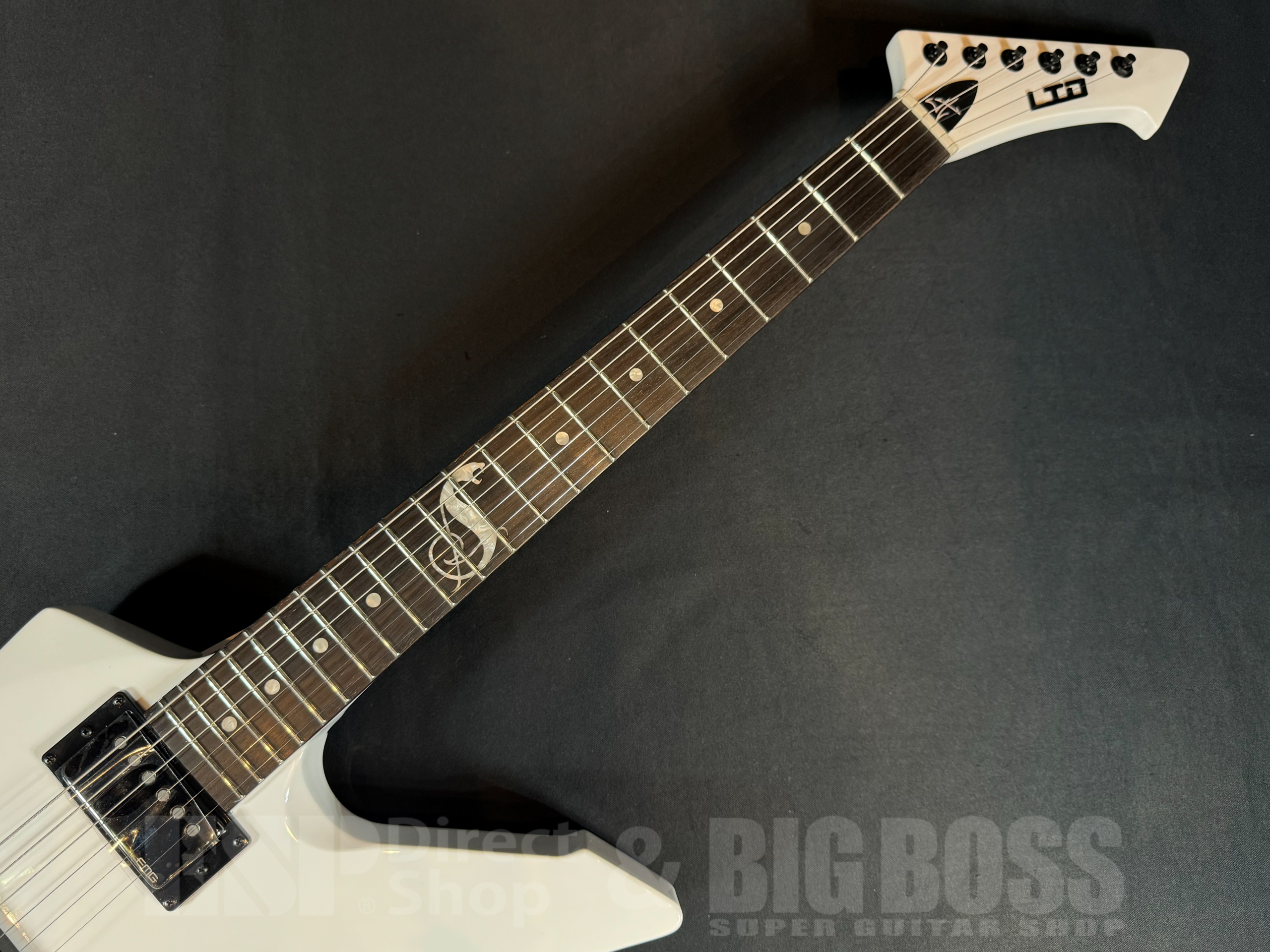 【即納可能】LTD(エルティーディー) SNAKEBYTE / Snow White (METALLICA James Hetfieldモデル) 大阪店 - 4