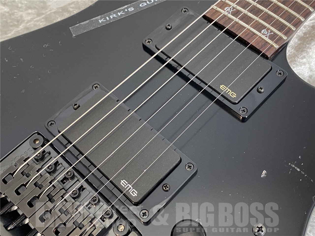 【即納可能】ESP(イーエスピー) KH-2 Vintage(Distessed Black with Graphics) (METALLICA/Kirk Hammettモデル) お茶の水駅前店(東京) - 7