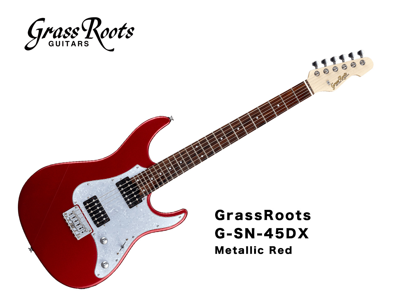 【受注生産】GrassRoots(グラスルーツ) G-SN-45DX (Metallic Red)
