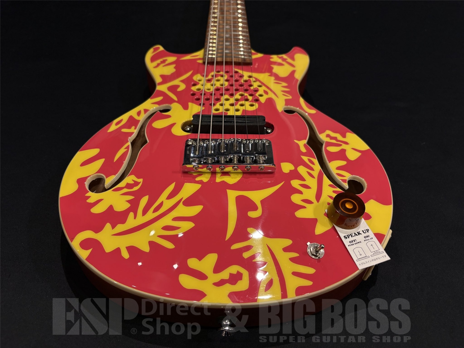 【即納可能】Woodstics Guitars(ウッドスティックギターズ) WS-MINI ALOHA / PINK & YELLOW ALOHA京都店 - 5