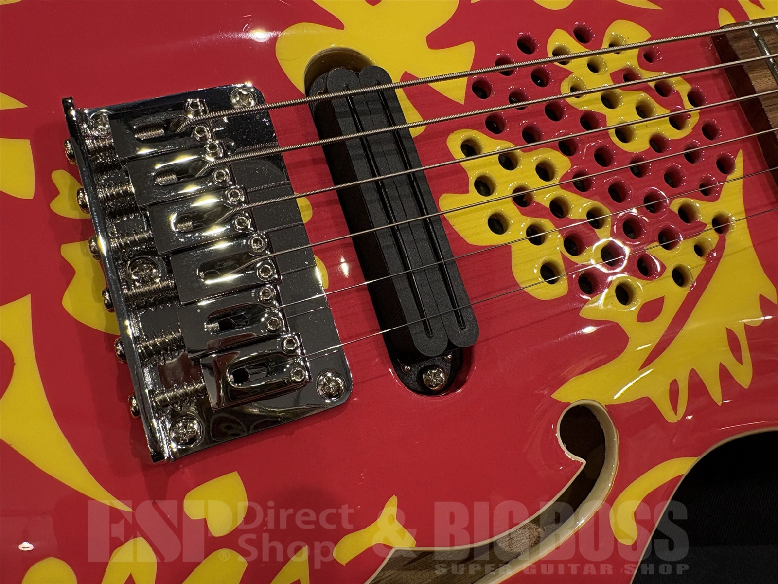 【即納可能】Woodstics Guitars(ウッドスティックギターズ) WS-MINI ALOHA / PINK & YELLOW ALOHA京都店 - 4