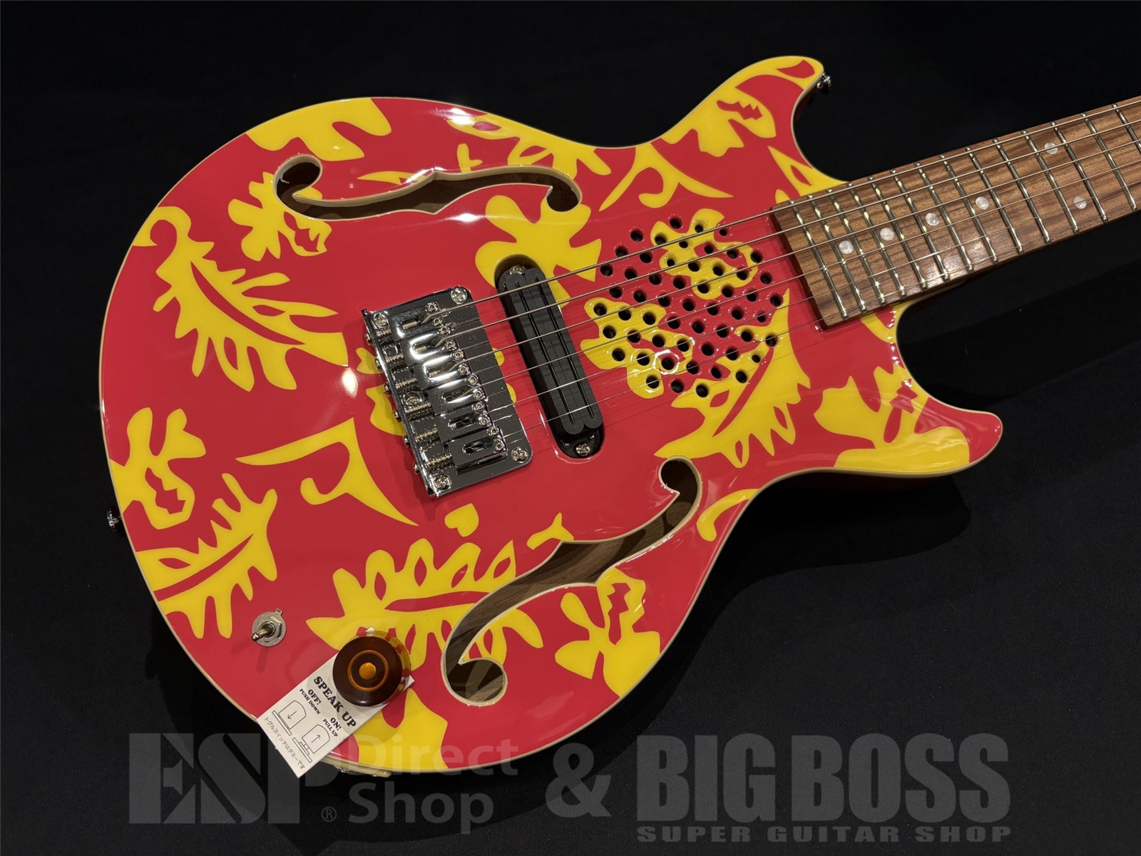 【即納可能】Woodstics Guitars(ウッドスティックギターズ) WS-MINI ALOHA / PINK & YELLOW ALOHA京都店 - 2