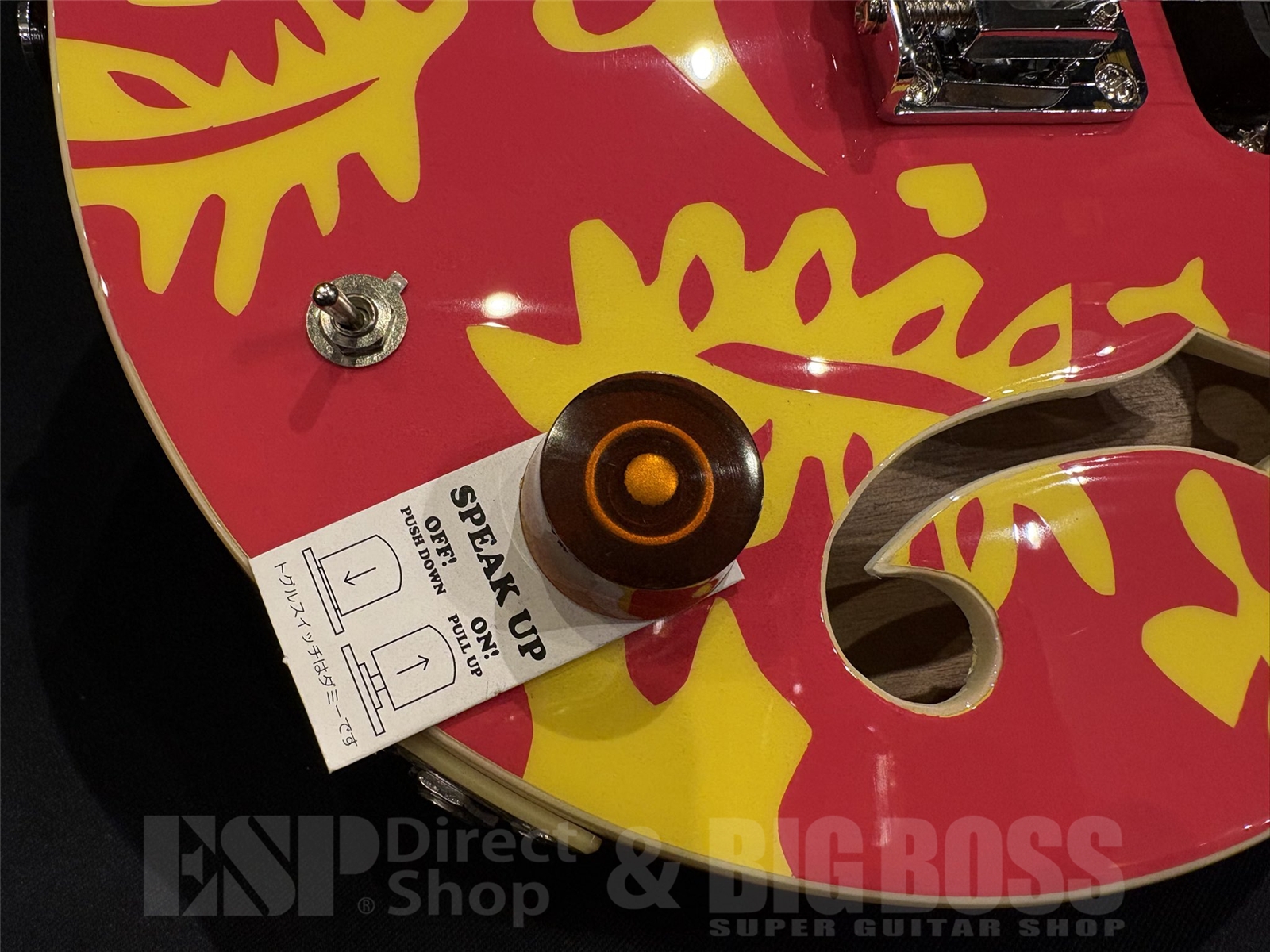 【即納可能】Woodstics Guitars(ウッドスティックギターズ) WS-MINI ALOHA / PINK & YELLOW ALOHA京都店 - 3