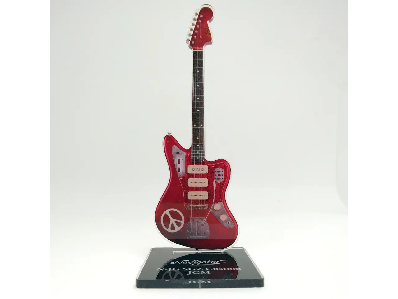ESP Acrylic Stand Guitar Collection -SUGIZO Vol.3- AS-SGZ-12 (Navigator N-JG SGZ Custom -JGM-) / スタンドタイプ - 2
