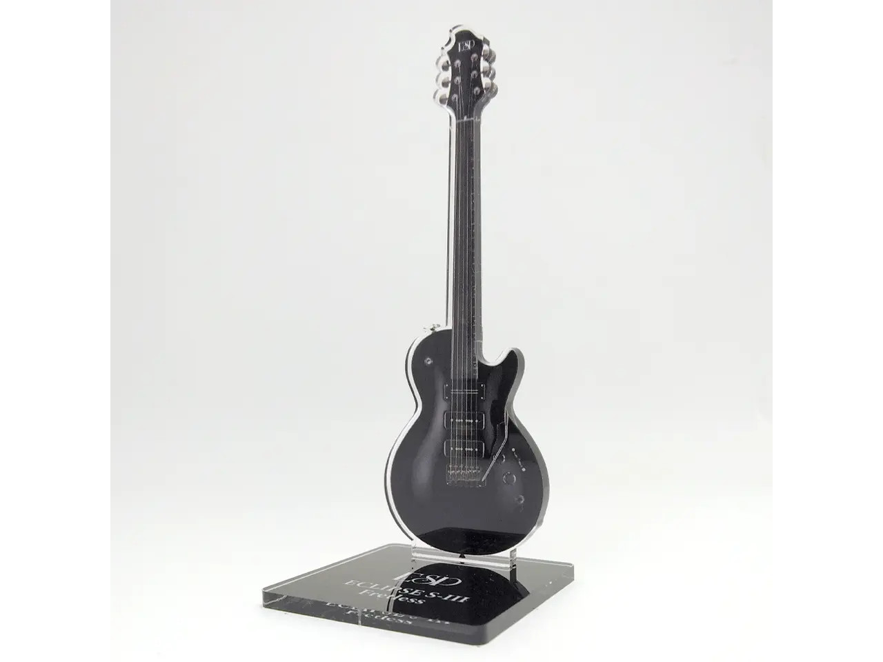 ESP Acrylic Stand Guitar Collection -SUGIZO Vol.3-AS-SGZ-14 (ESP ECLIPSE S-III Fletless) / スタンドタイプ
