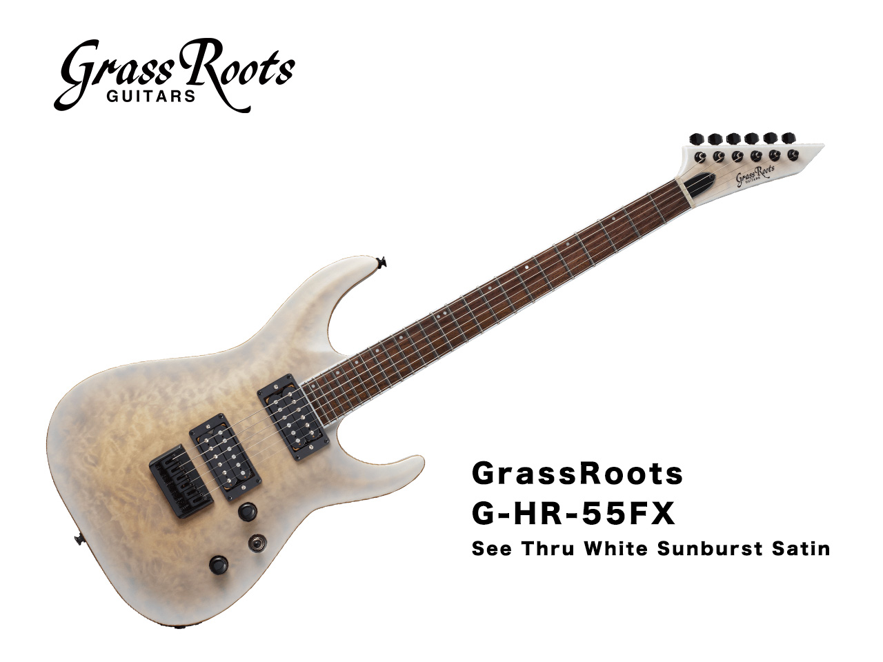 B488 GrassRoots グラスルーツ エレキギター G-HR-55FX 
