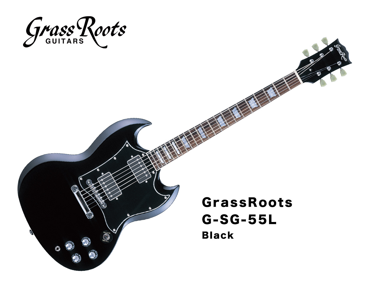 受注生産】GrassRoots(グラスルーツ) G-SG-55L / Black | 【ESP直営