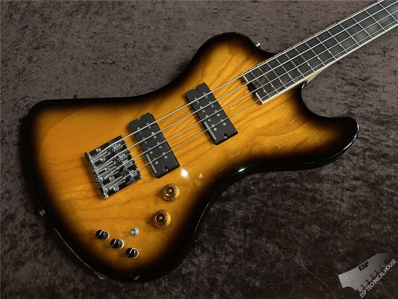 日本製】 ESP 【ピックアップ:ダンカン、ブリッジ:バダス】 ベース ...