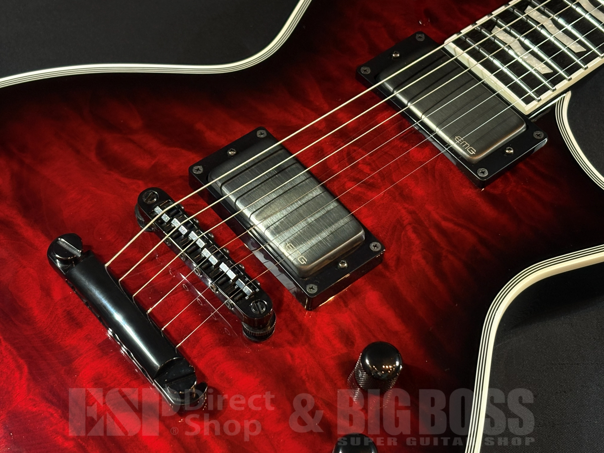 【即納可能/中古品】E-II (イーツー) EC QM / See Thru Black Cherry Sunburst 大阪店 - 3