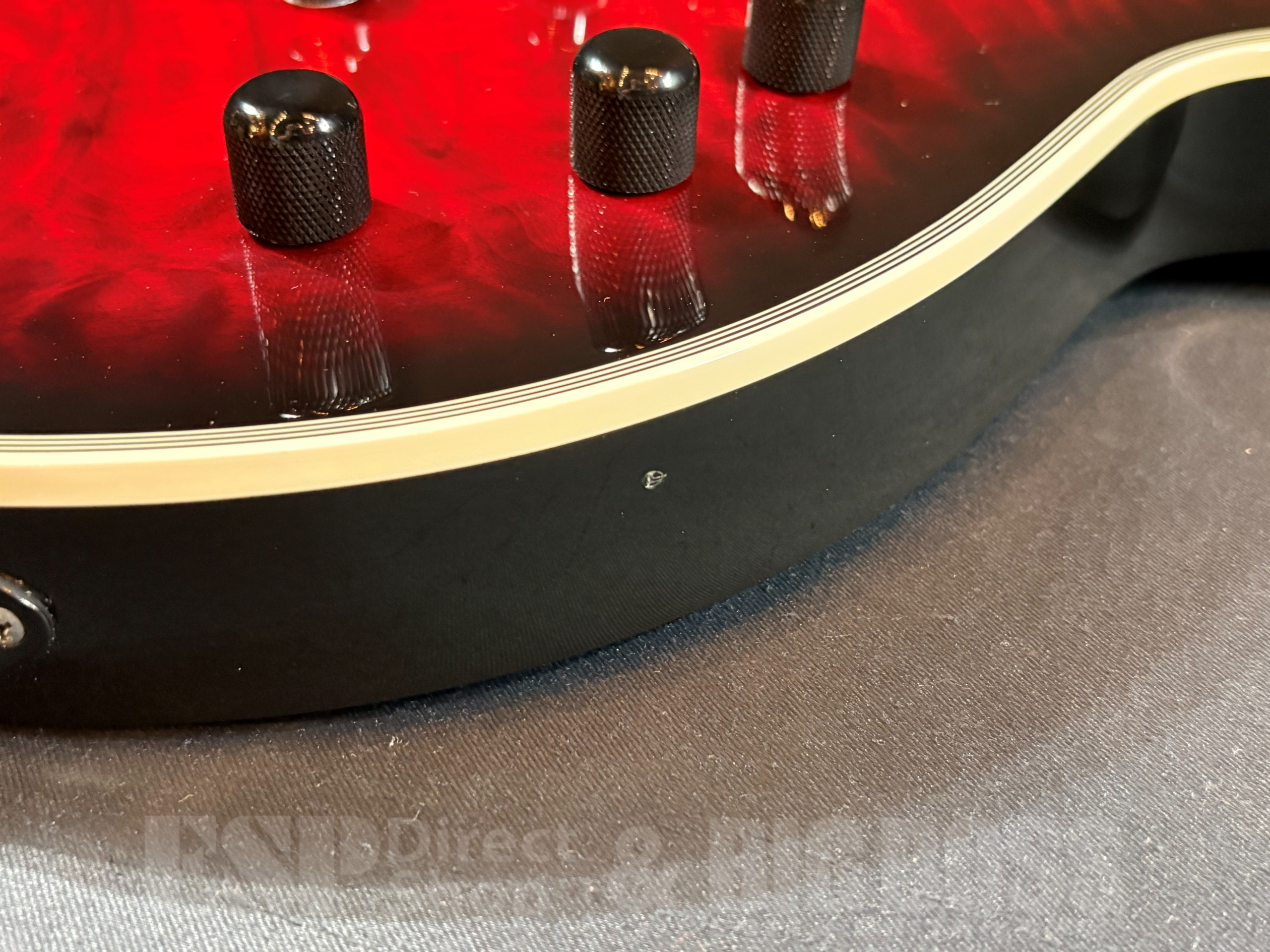 【即納可能/中古品】E-II (イーツー) EC QM / See Thru Black Cherry Sunburst 大阪店 - 4