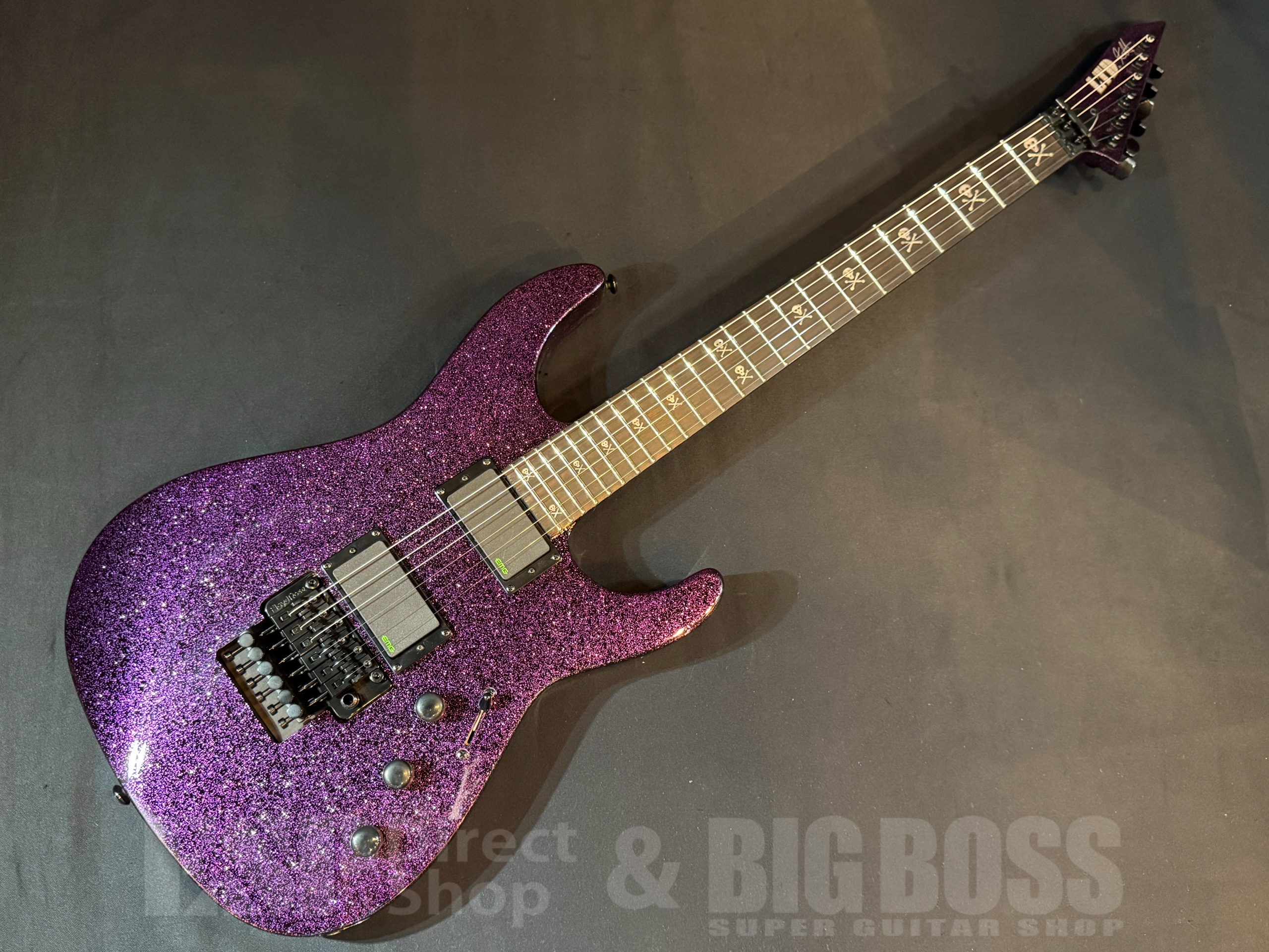 【即納可能】LTD(エルティーディー) KH-602 / Purple Sparkle (METALLICA Kirk Hammettモデル) 大阪店