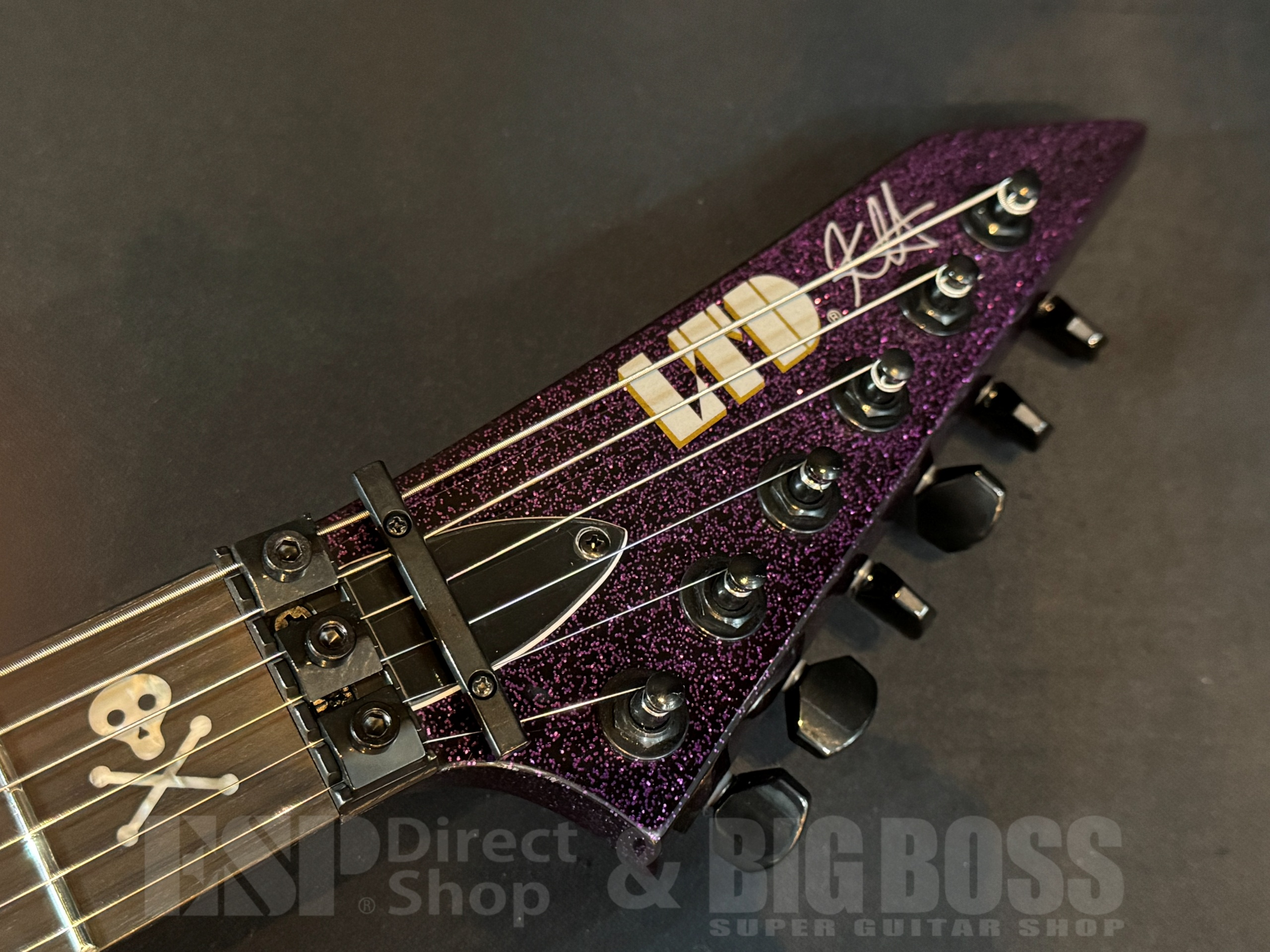 【即納可能】LTD(エルティーディー) KH-602 / Purple Sparkle (METALLICA Kirk Hammettモデル) 大阪店 - 5