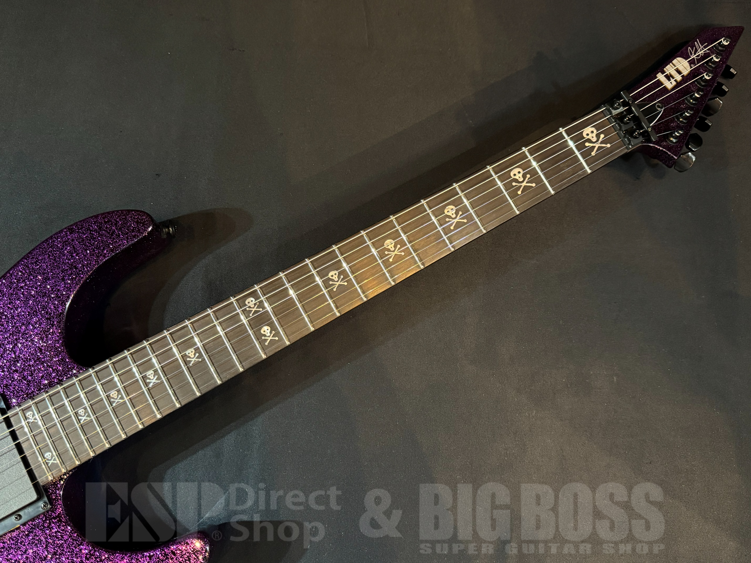 【即納可能】LTD(エルティーディー) KH-602 / Purple Sparkle (METALLICA Kirk Hammettモデル) 大阪店 - 4