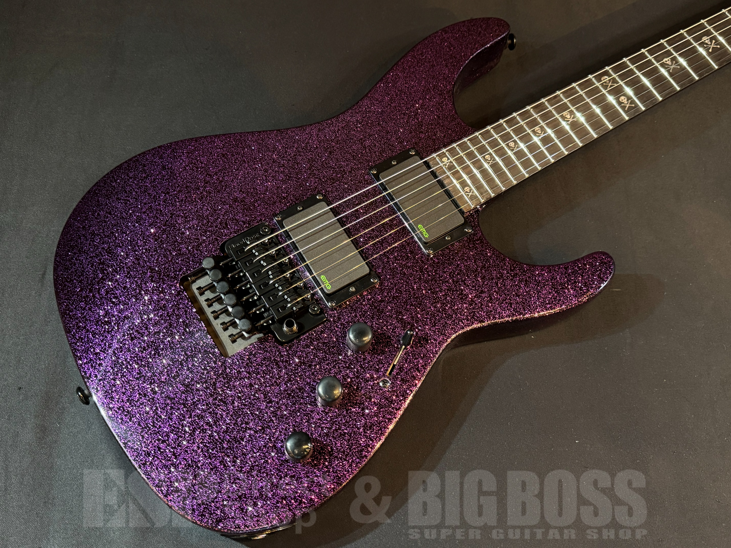 【即納可能】LTD(エルティーディー) KH-602 / Purple Sparkle (METALLICA Kirk Hammettモデル) 大阪店 - 2