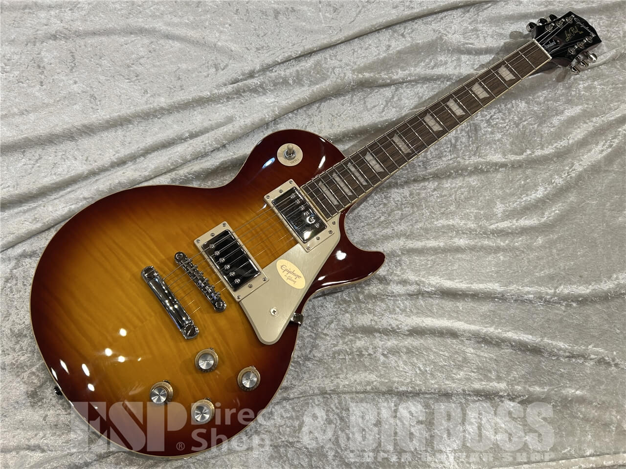 【即納可能】Epiphone（エピフォン）Les Paul Standard 60s Figured / Iced Tea Burst 仙台店