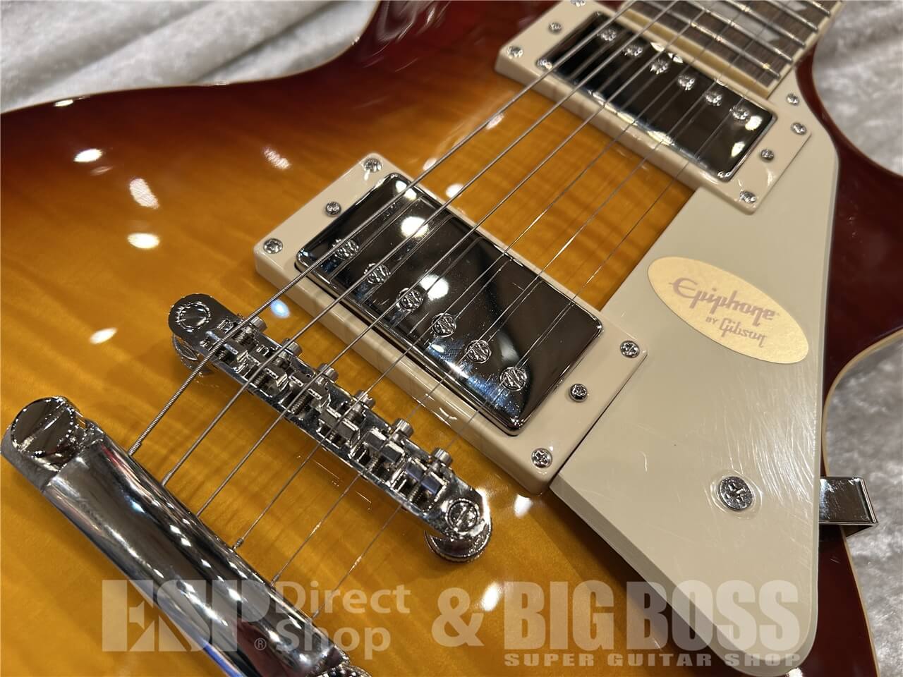 【即納可能】Epiphone（エピフォン）Les Paul Standard 60s Figured / Iced Tea Burst 仙台店 - 3