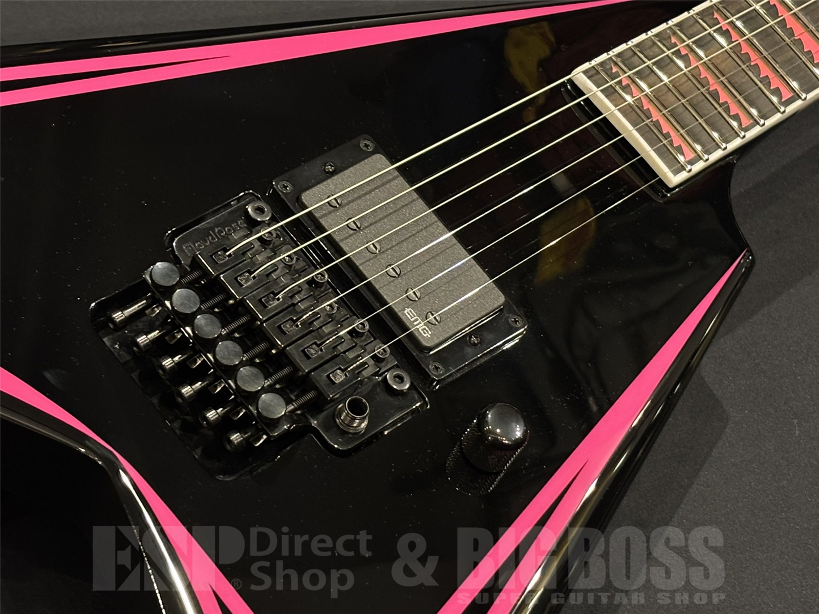 【即納可能】EDWARDS (エドワーズ) E-ALEXI PINK SAWTOOTH / Black with Pink Pin Stripe 京都店 - 4