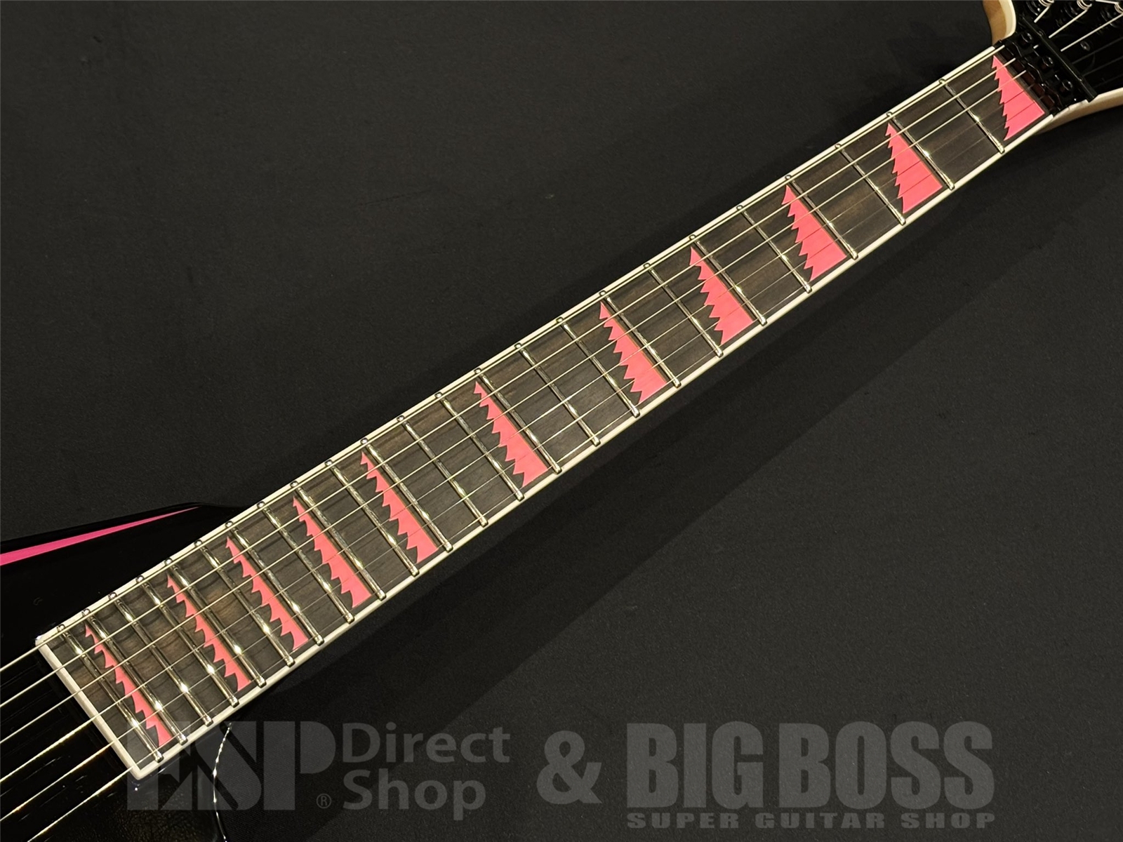 【即納可能】EDWARDS (エドワーズ) E-ALEXI PINK SAWTOOTH / Black with Pink Pin Stripe 京都店 - 5