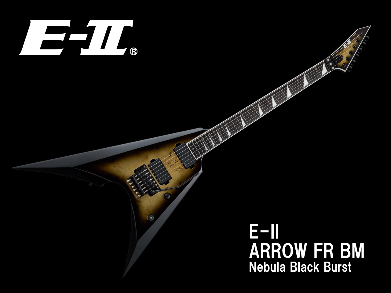 【受注生産】E-II(イーツー) ARROW FR BM / Nebula Black Burst
