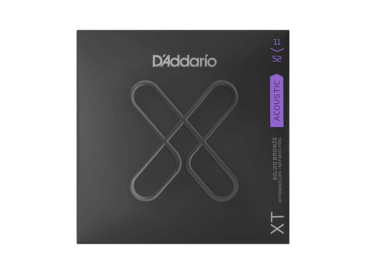 D'Addario(ダダリオ) XT ACOUSTIC 80/20 BRONZE, CUSTOM LIGHT / XTABR1152 (アコースティックギター弦)