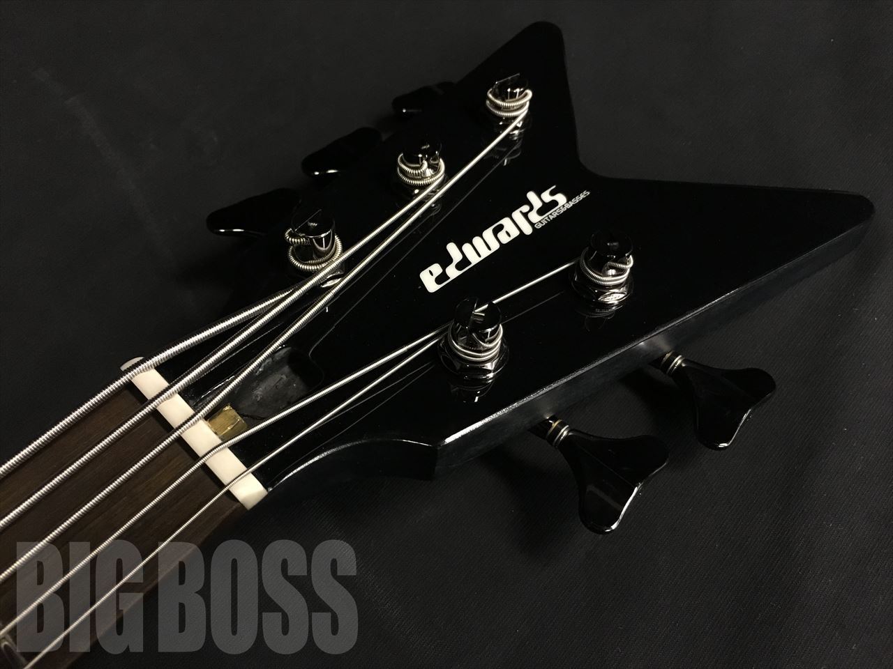 受注生産 Edwards エドワーズ E Tt Black Dir En Grey Toshiyaモデル 5弦ベース Esp直営 Bigboss オンライン マーケット ギター ベース