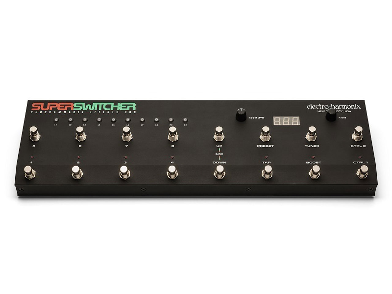 Electro-Harmonix(エレクトロハーモニックス) Super Switcher Programmable Effects Hub (プログラマブルスイッチャー)
