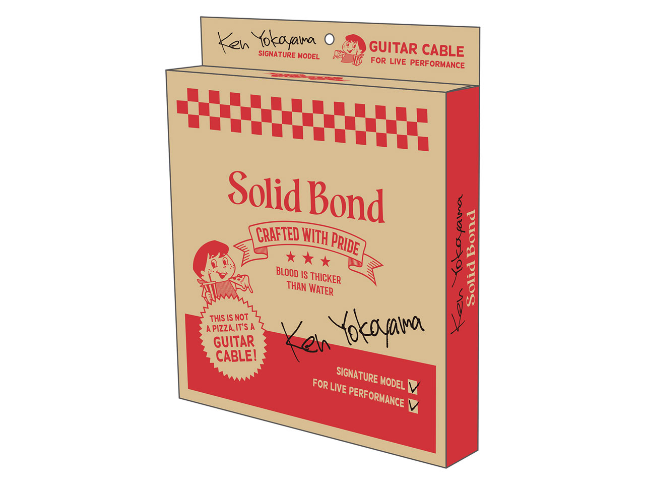 Solid Bond(ソリッドボンド) Ken Yokoyama Signature Guitar Cable SS 7m [GC-KY-SS7m] (ギター/ベースシールド)