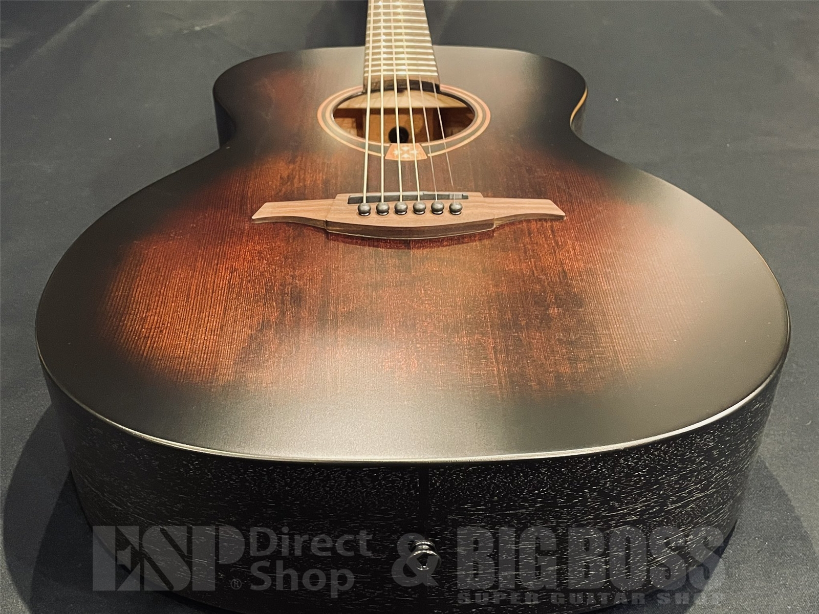 【即納可能】LAG Guitars (ラグギターズ ) T70A / BLACK & BROWN 京都店 - 5