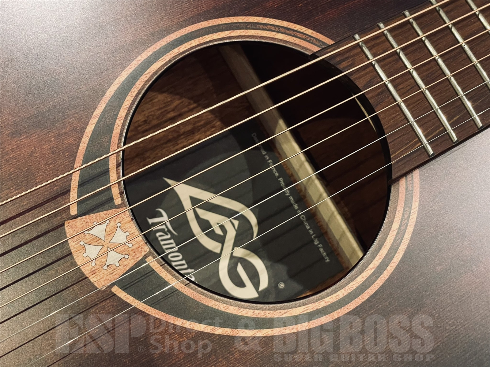 【即納可能】LAG Guitars (ラグギターズ ) T70A / BLACK & BROWN 京都店 - 4