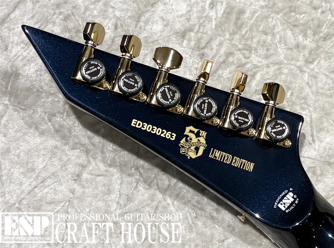 【即納可能】	EDWARDS E-HORIZON-CTM 50TH / Black Aqua Burst C / Blue Pearl Back 渋谷店 - 8