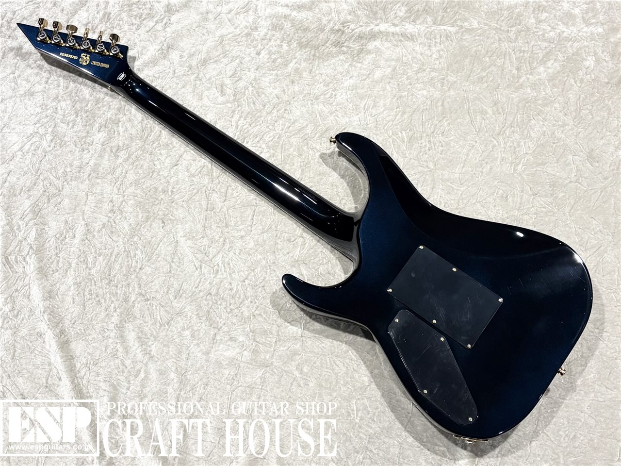 【即納可能】	EDWARDS E-HORIZON-CTM 50TH / Black Aqua Burst C / Blue Pearl Back 渋谷店 - 5