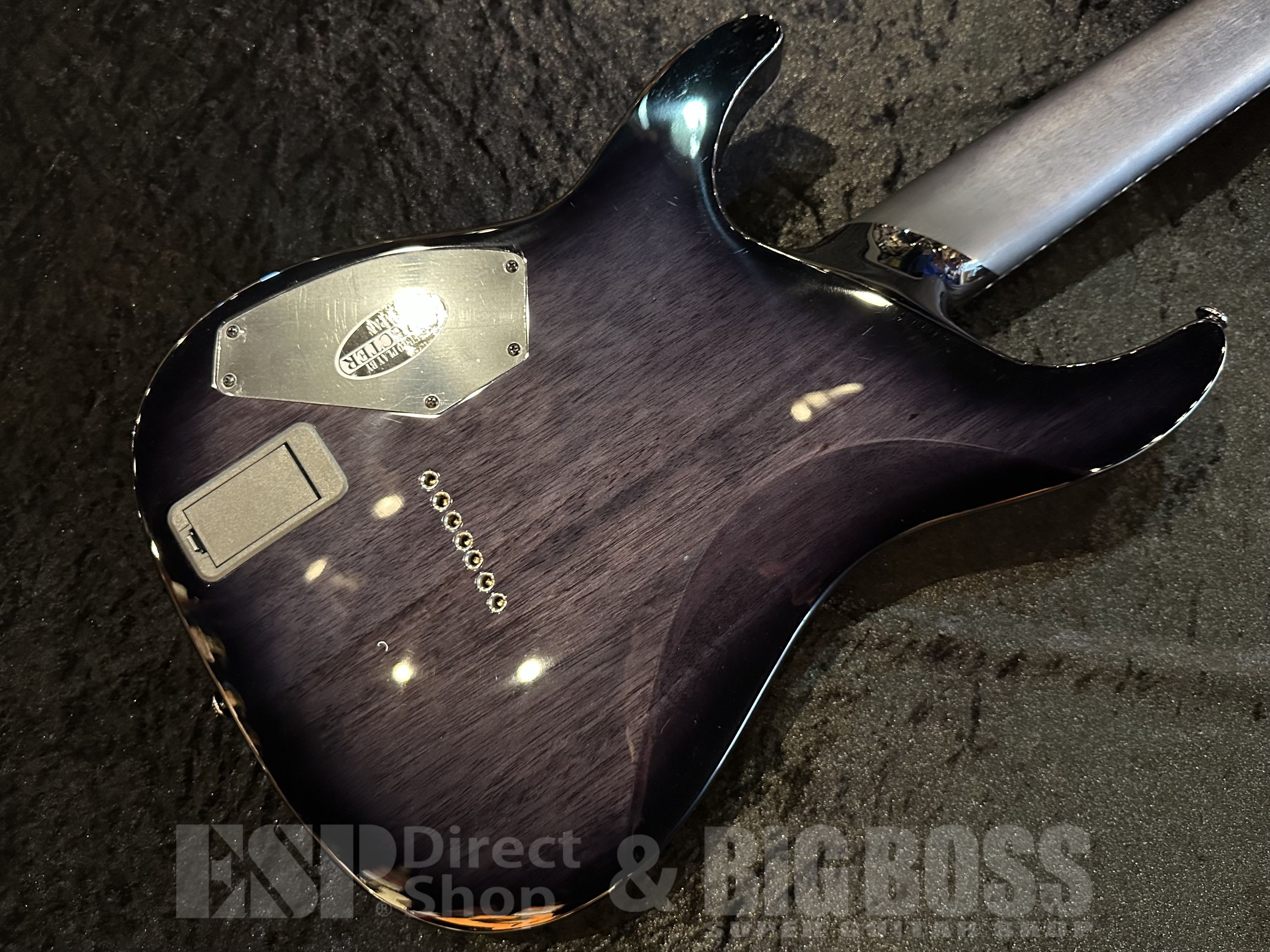 【即納可能】SCHECTER (シェクター)AD-C-7-HR-HB【Trans Black Burst】福岡店 - 7