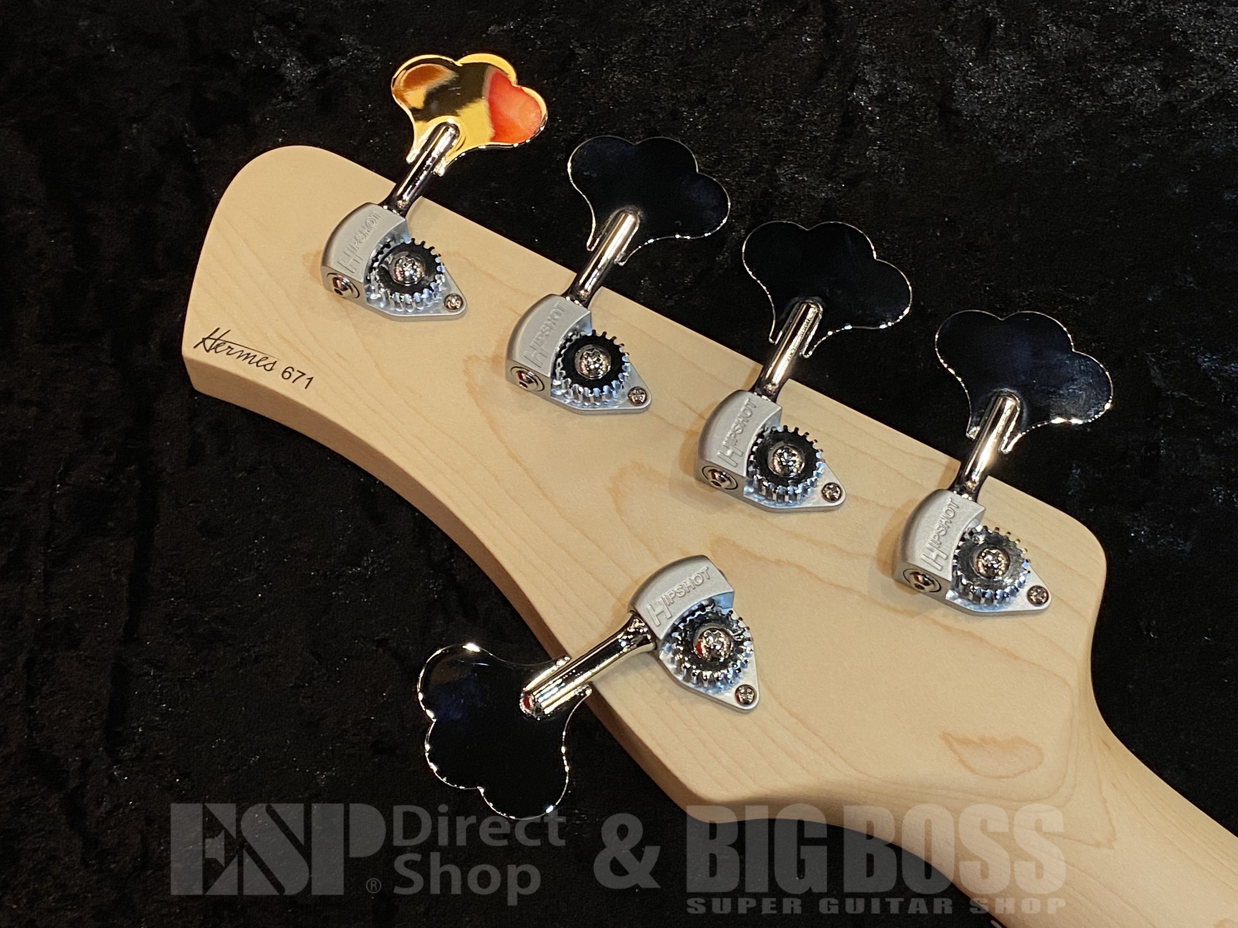 【即納可能】kikuchi Guitars(キクチギターズ) Hermes RV5【Trans Black】福岡店 - 10