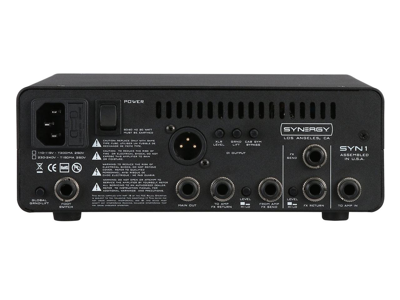 SYNERGY AMPS(シナジーアンプ) SYN1：Single-module Tube Preamp (プリアンプ) 駅前店