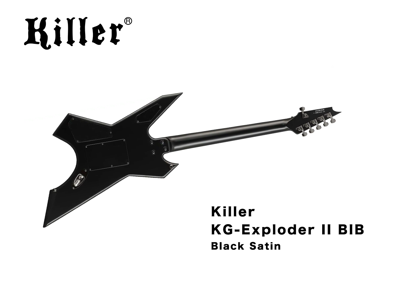 【受注生産】Killer(キラー) KG-Exploder II BIB Black Satin